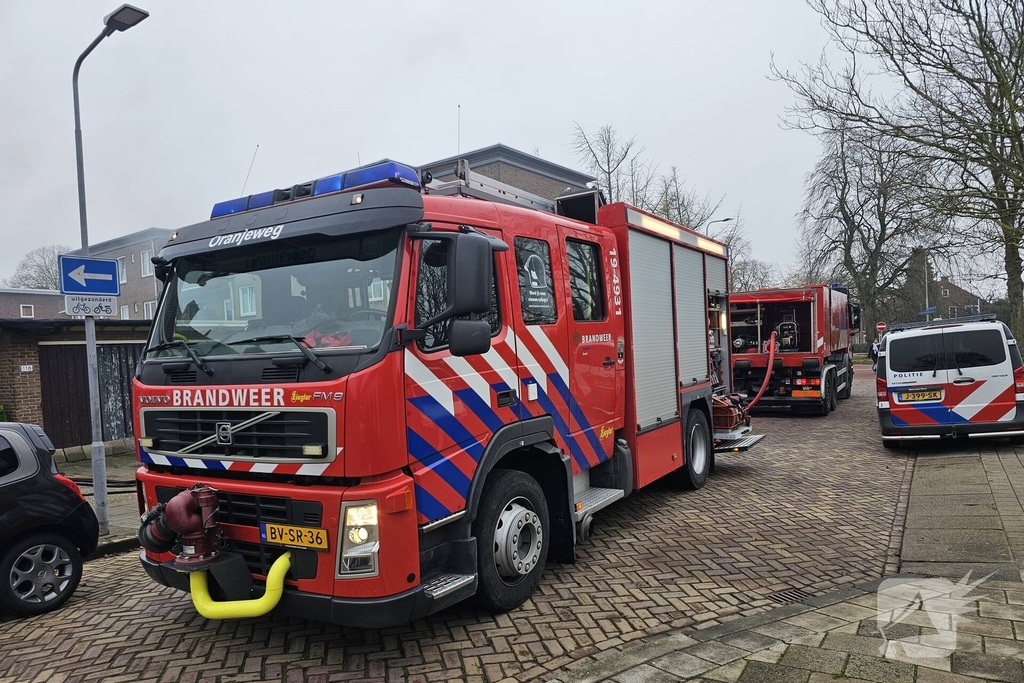Woningen geventileerd na schuurbrand