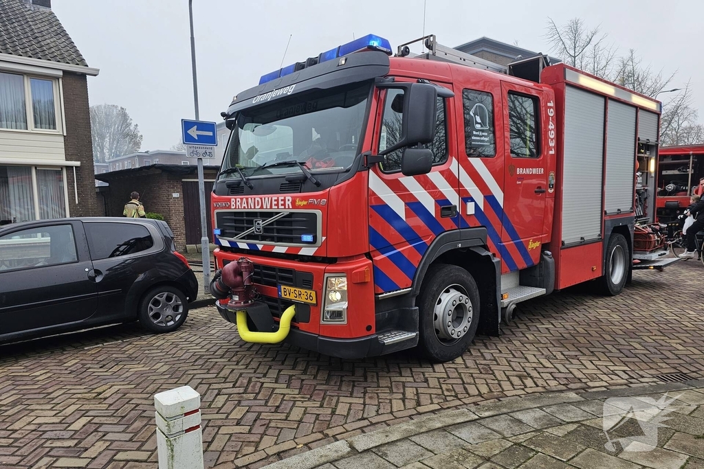 Woningen geventileerd na schuurbrand