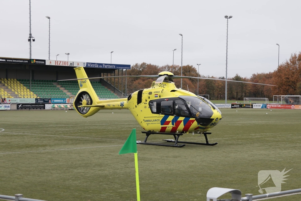 Medische noodsituatie tijdens sportevenement