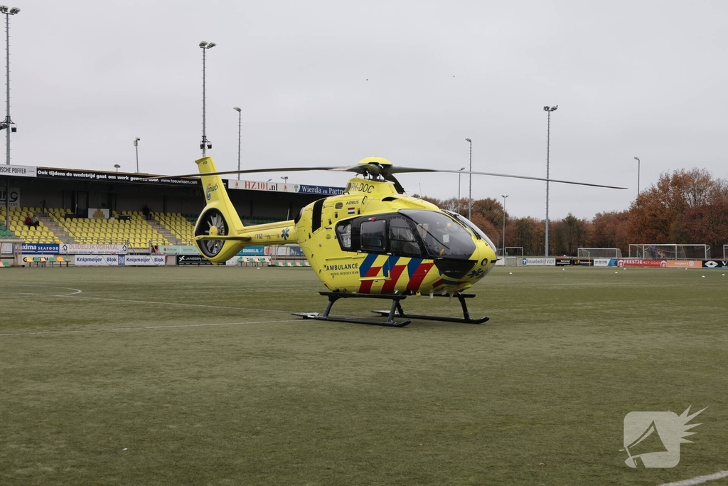 Medische noodsituatie tijdens sportevenement