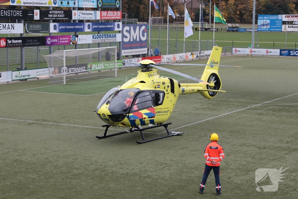 Medische noodsituatie tijdens sportevenement
