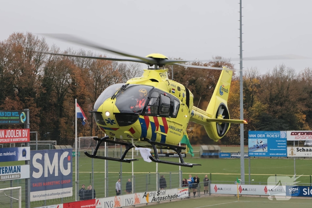Medische noodsituatie tijdens sportevenement