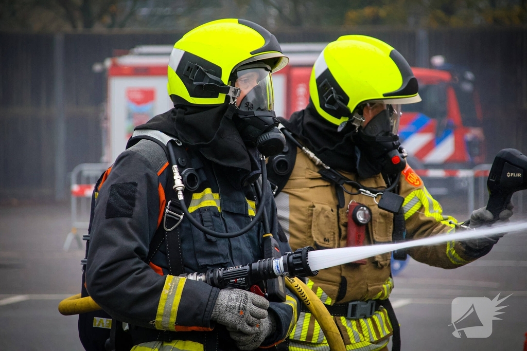 Grootschalige scenario bij finales van brandweerwedstrijden