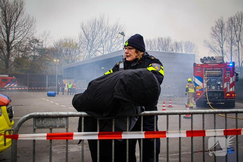 Grootschalige scenario bij finales van brandweerwedstrijden