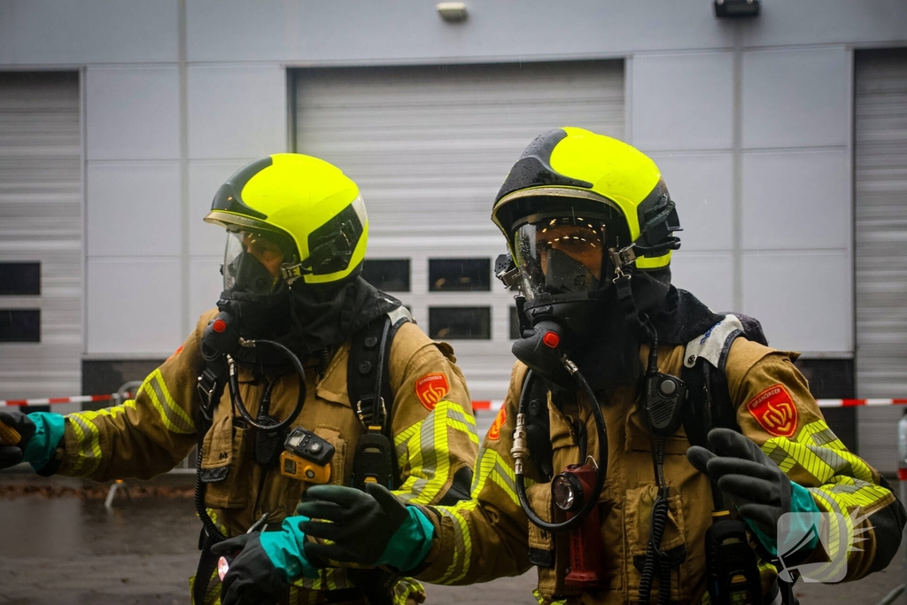 Grootschalige scenario bij finales van brandweerwedstrijden