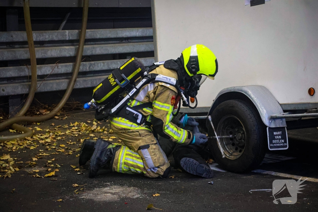Grootschalige scenario bij finales van brandweerwedstrijden
