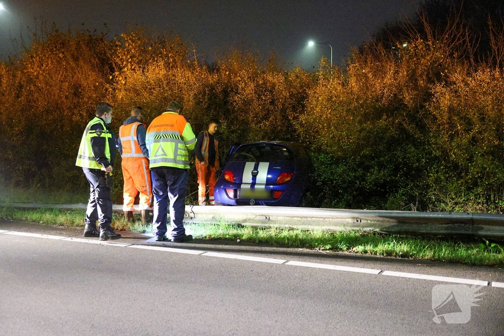 Man onder invloed betrokken bij eenzijdig ongeval