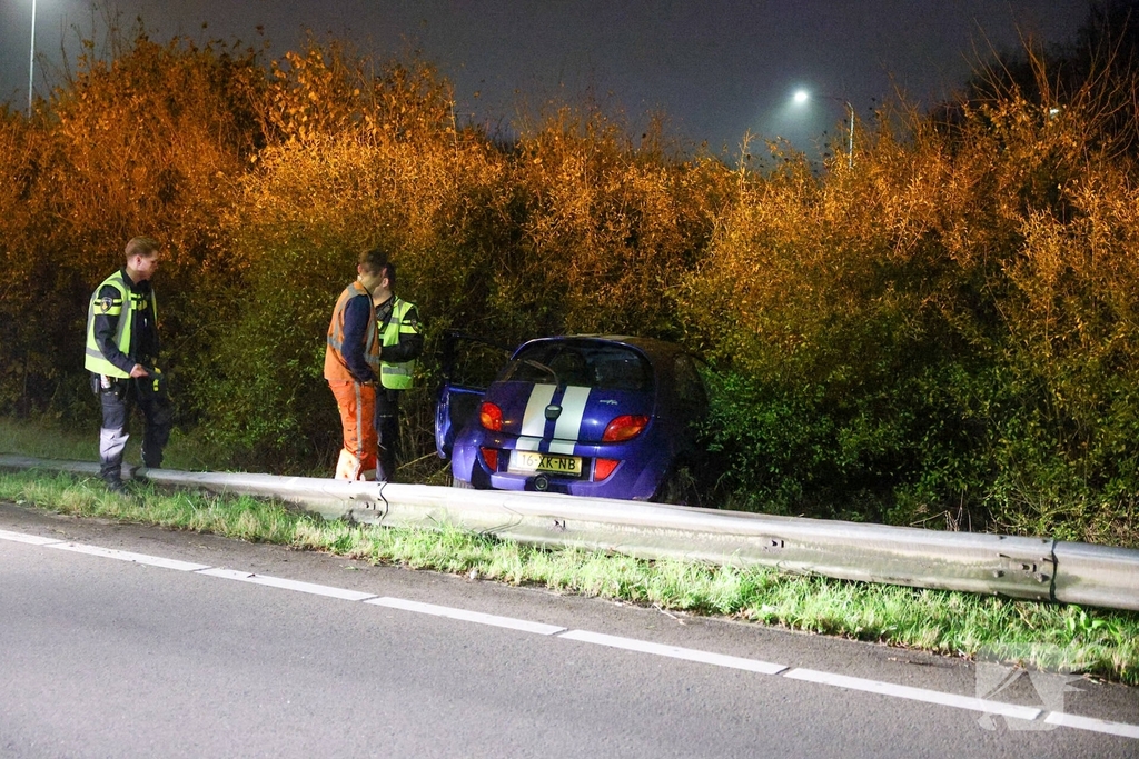 Man onder invloed betrokken bij eenzijdig ongeval