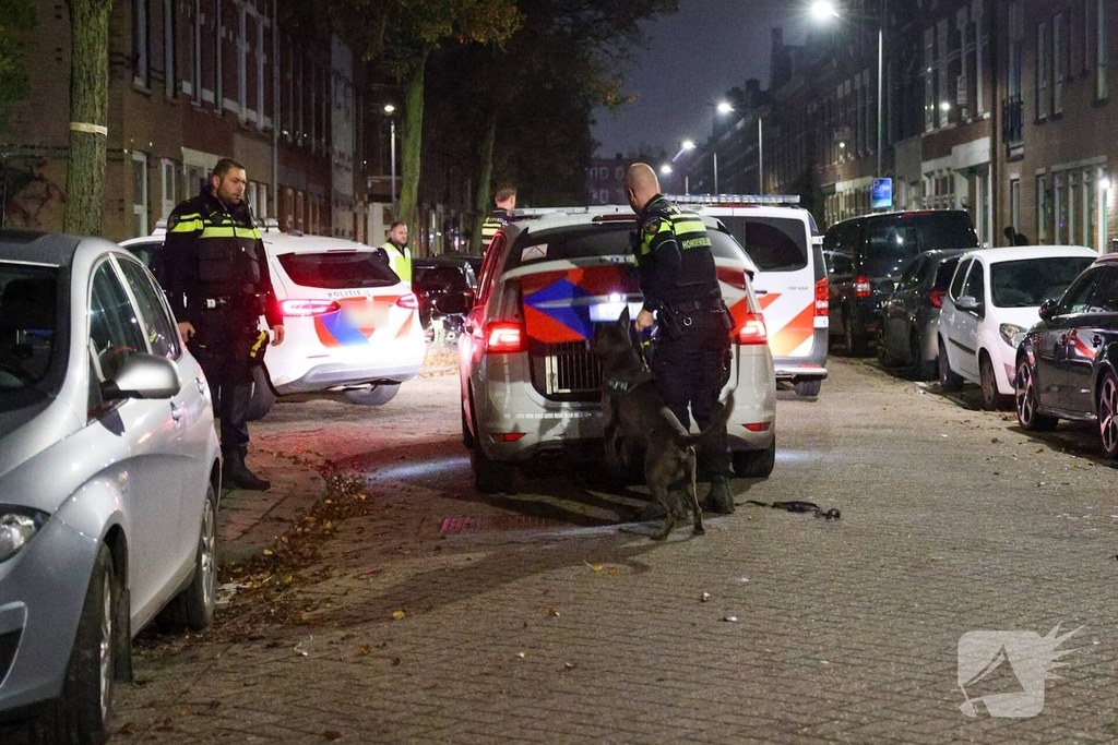Jongeren op de vlucht voor politie