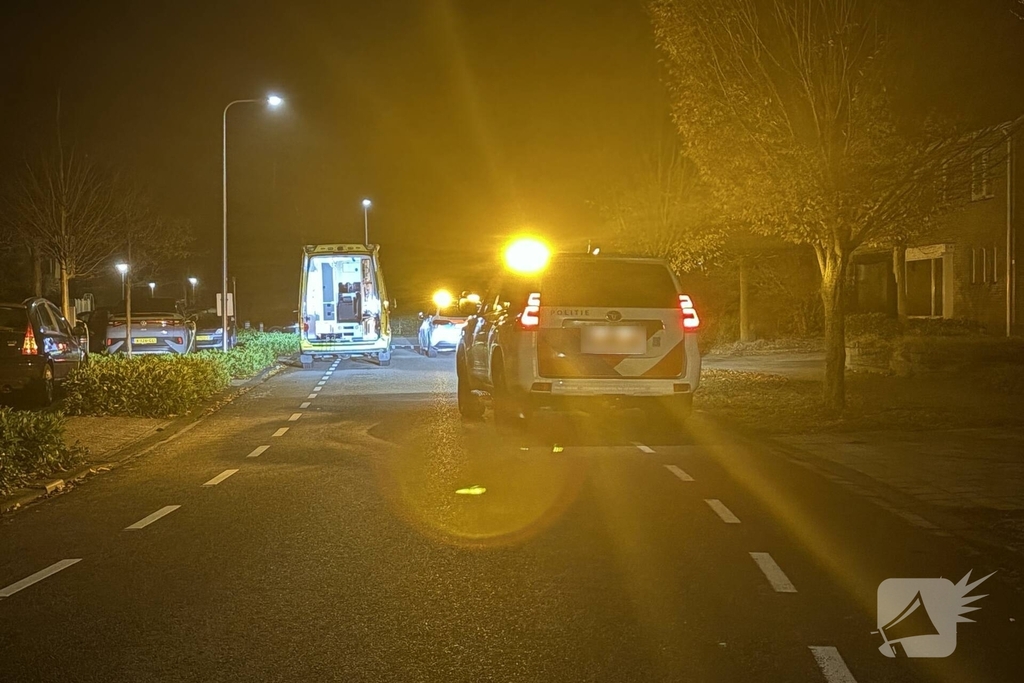 Gewonde aangetroffen langs weg