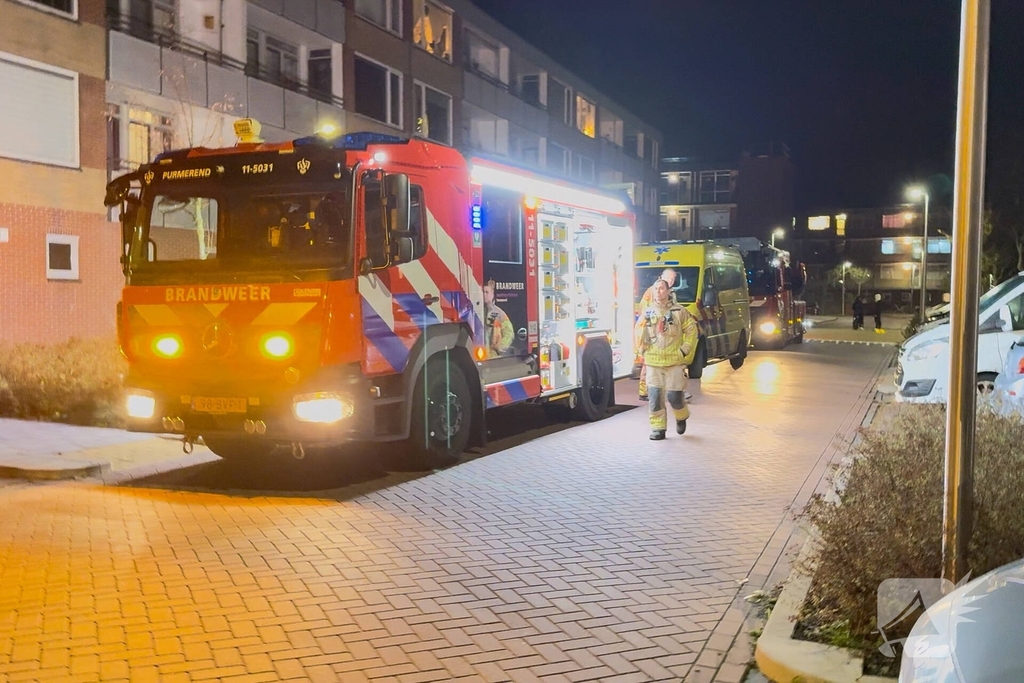 Bewoner gecontroleerd na woningbrand