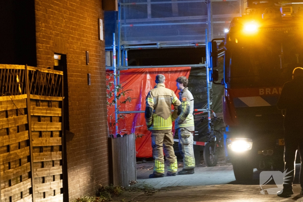 Rookontwikkeling door keukenbrand