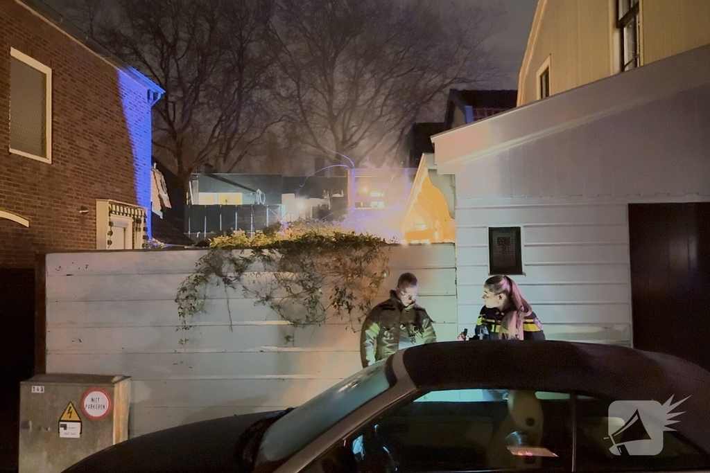 Rookontwikkeling door keukenbrand