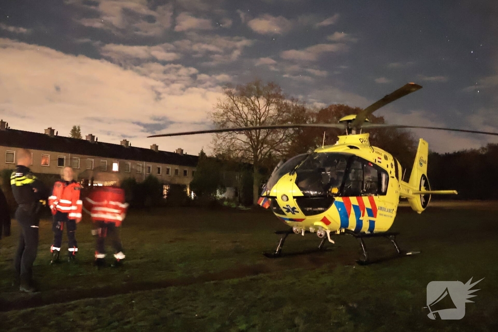 Medische noodsituatie vereist inzet traumahelikopter