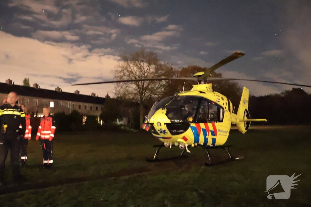 Medische noodsituatie vereist inzet traumahelikopter