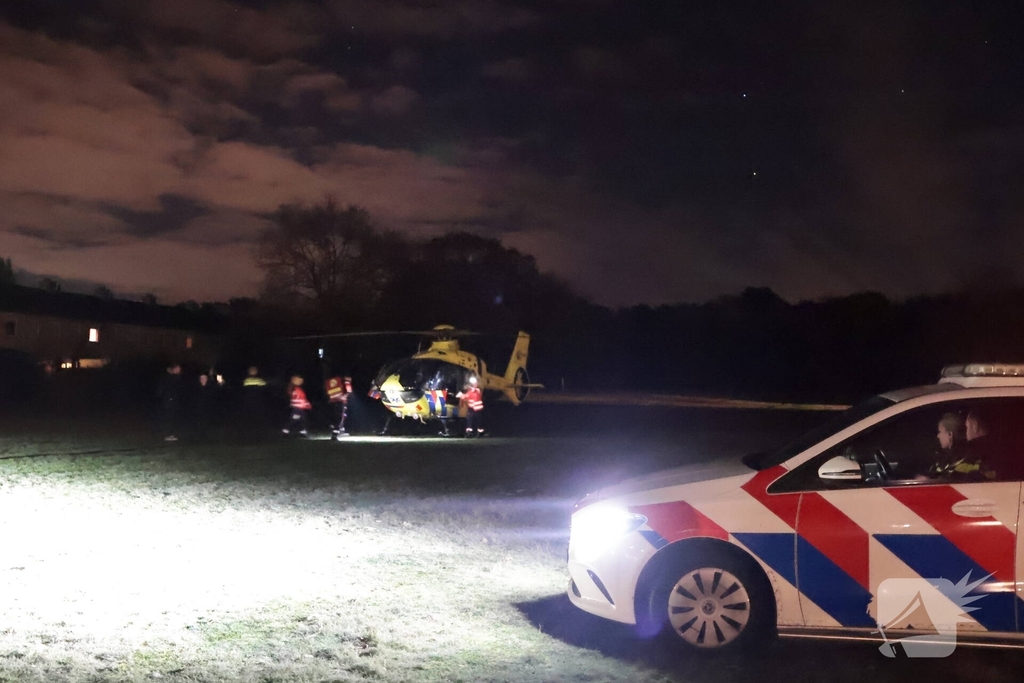 Medische noodsituatie vereist inzet traumahelikopter