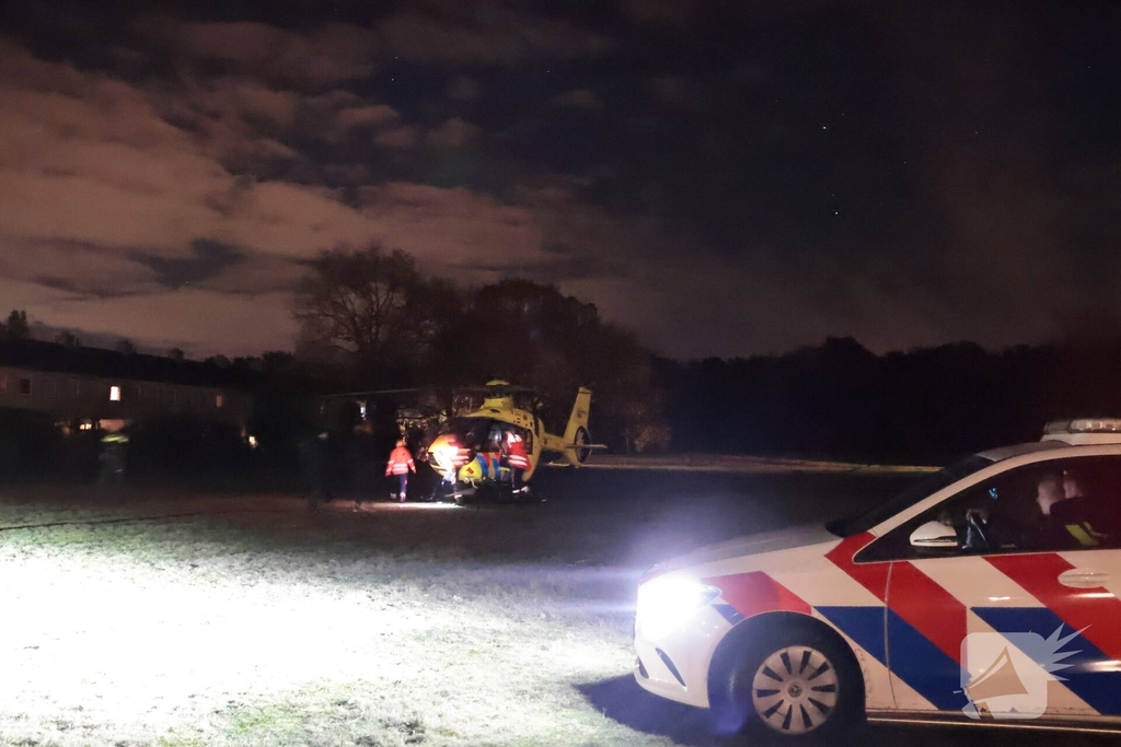 Medische noodsituatie vereist inzet traumahelikopter