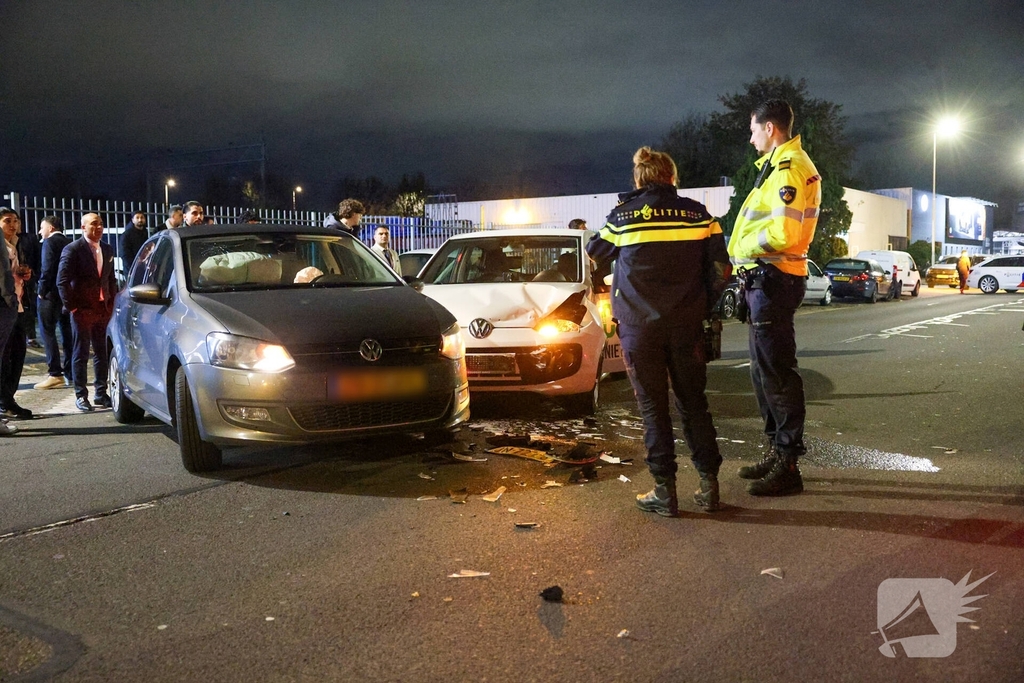auto aangereden bij ongeval