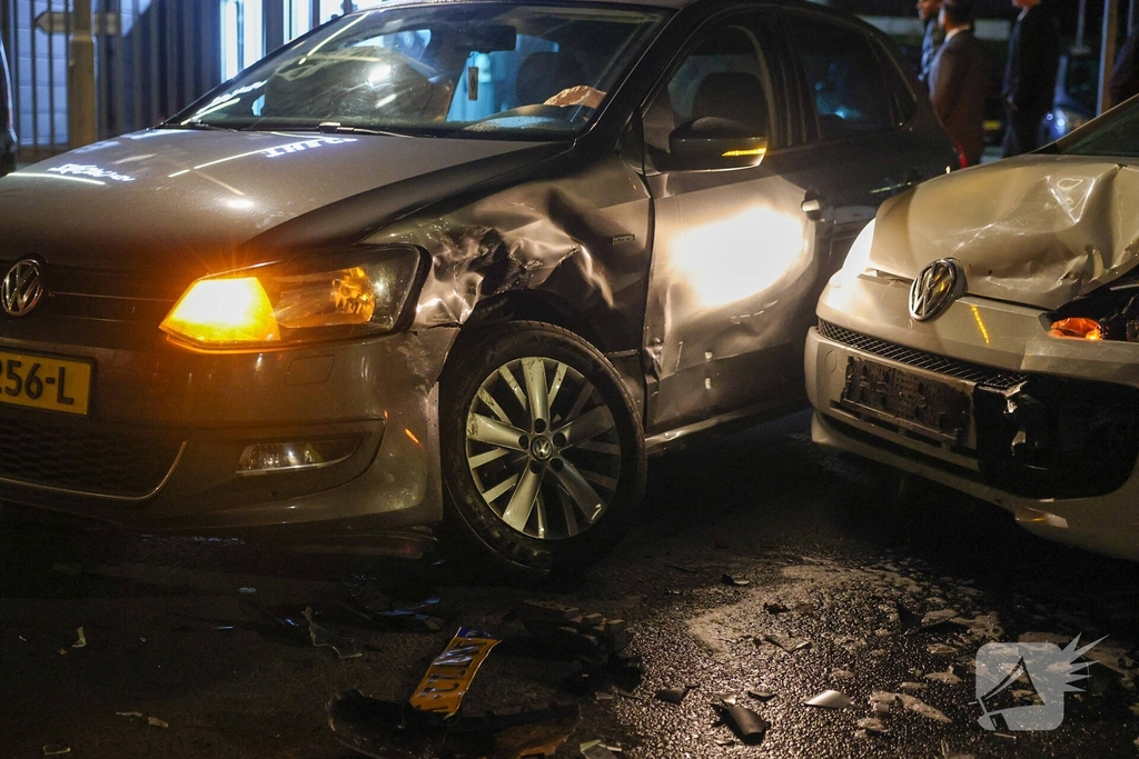 auto aangereden bij ongeval