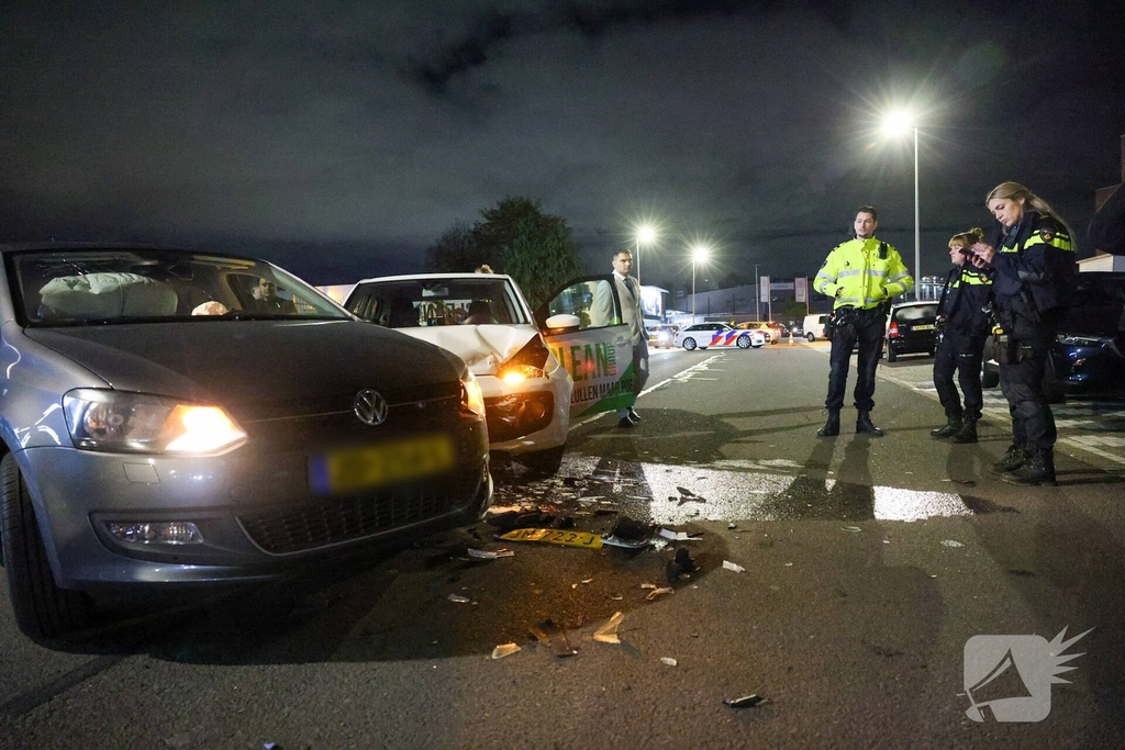 auto aangereden bij ongeval