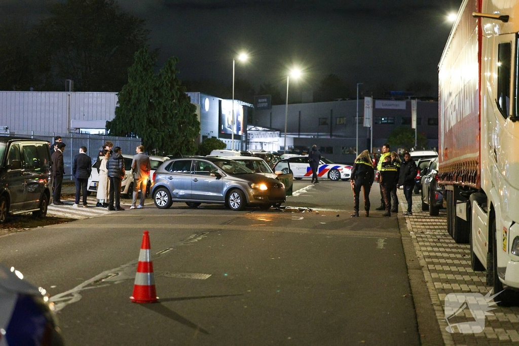 auto aangereden bij ongeval