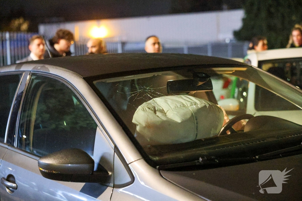 auto aangereden bij ongeval