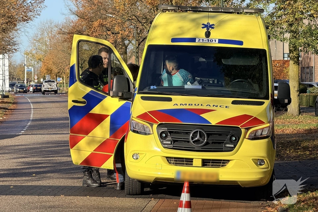 Scooterrijder raakt gewond na ongeval