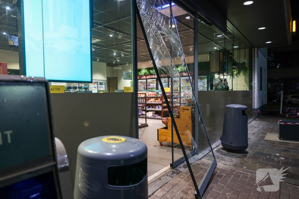 Mislukte diefstal in tankstation