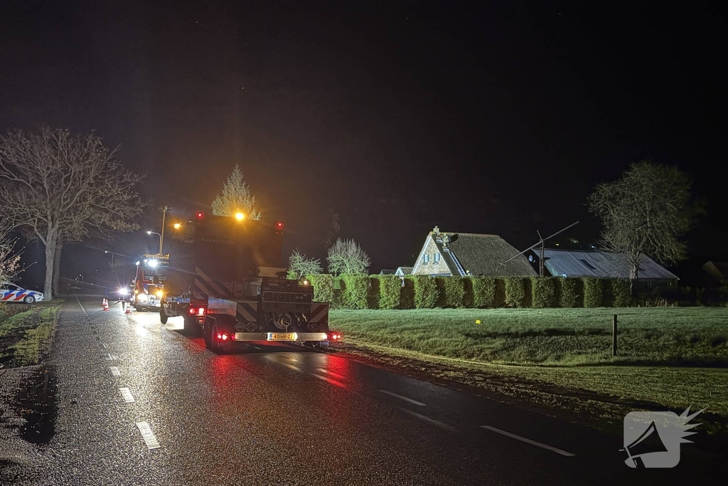 Brandweer ingeschakeld voor schoorsteenbrand