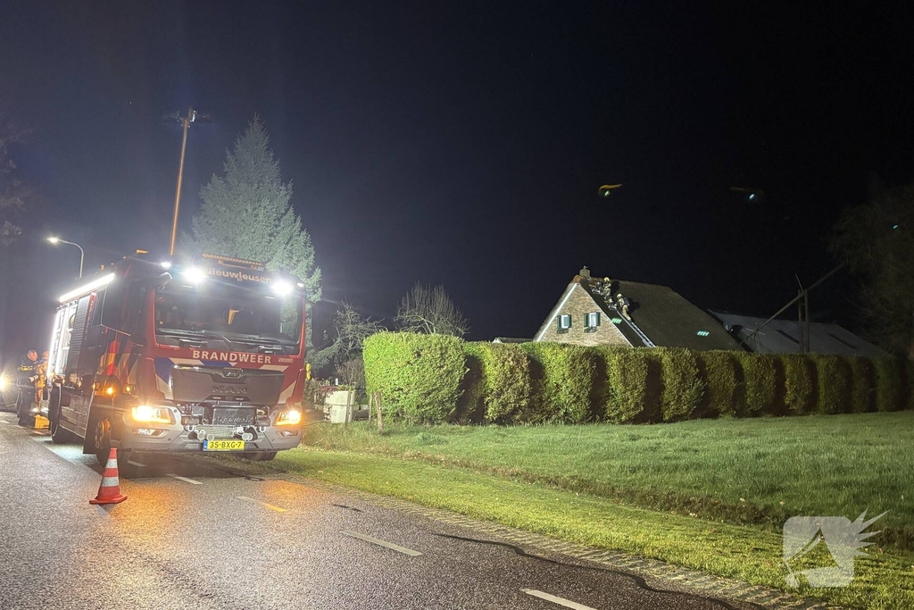 Brandweer ingeschakeld voor schoorsteenbrand