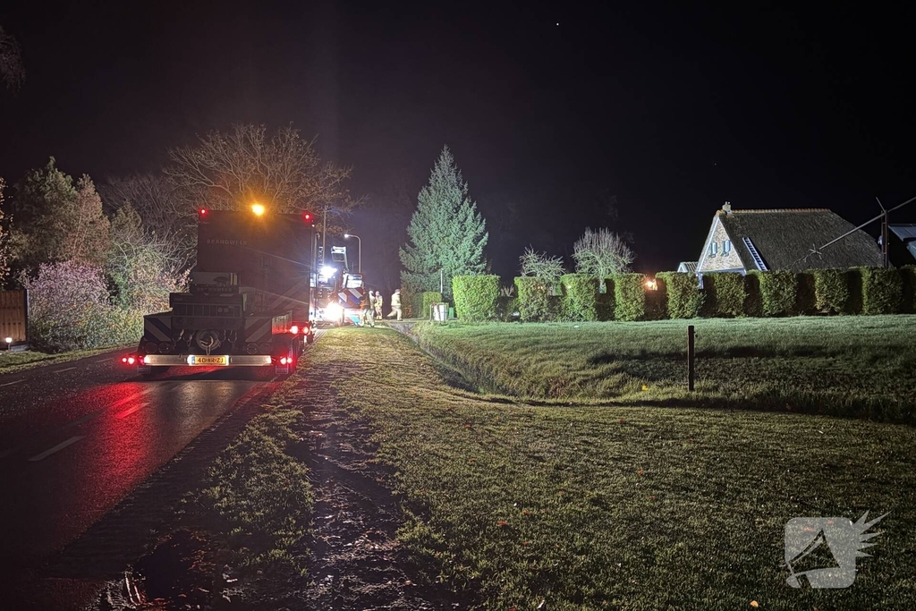 Brandweer ingeschakeld voor schoorsteenbrand