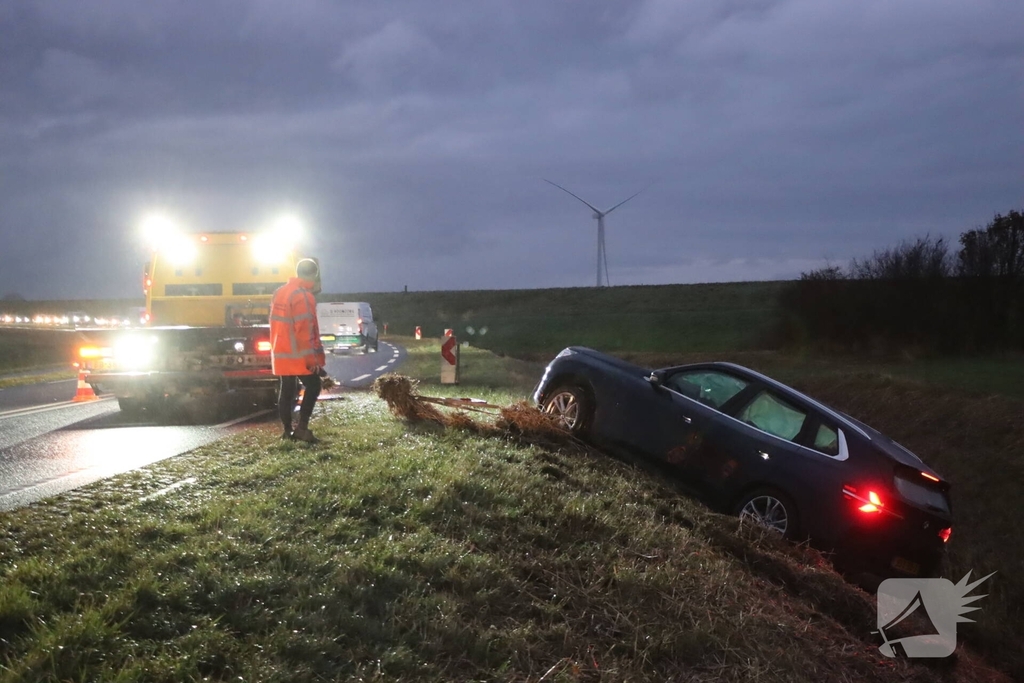 Hulpdiensten massaal naar ongeval