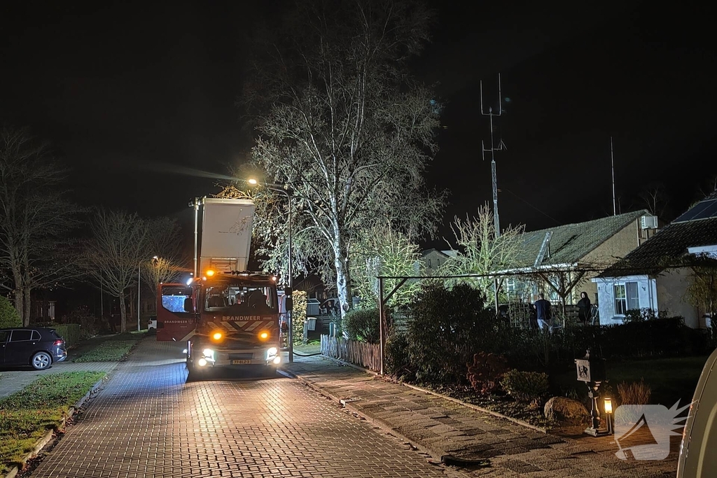 Snelle hulp bij brand in schoorsteen