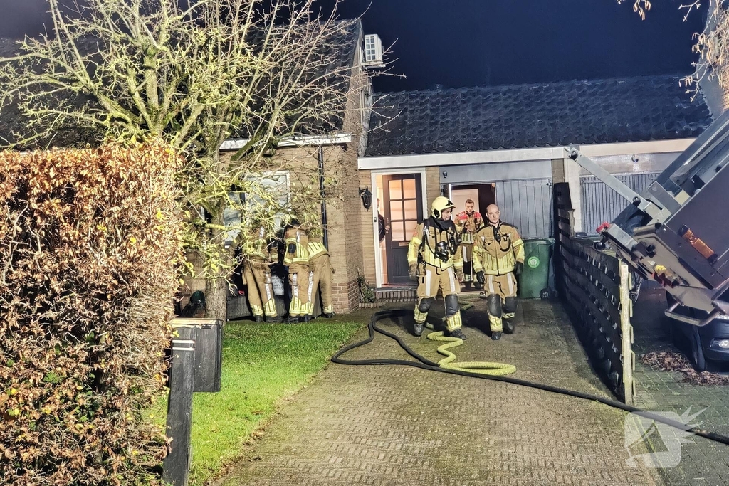 Snelle hulp bij brand in schoorsteen