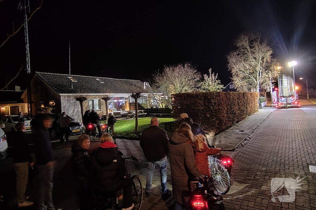 Snelle hulp bij brand in schoorsteen