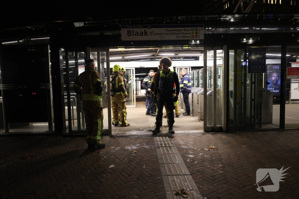Ongeval in metro leidt tot verwondingen en verkeershinder