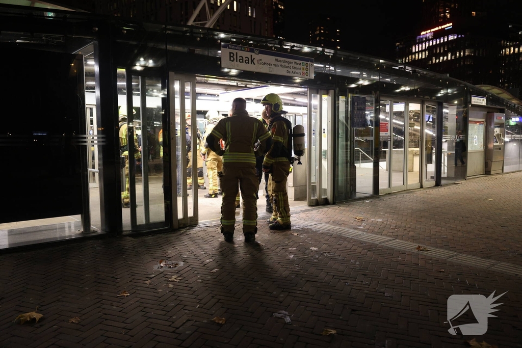 Ongeval in metro leidt tot verwondingen en verkeershinder