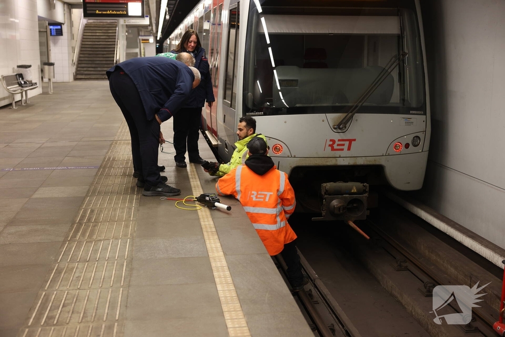 Ongeval in metro leidt tot verwondingen en verkeershinder