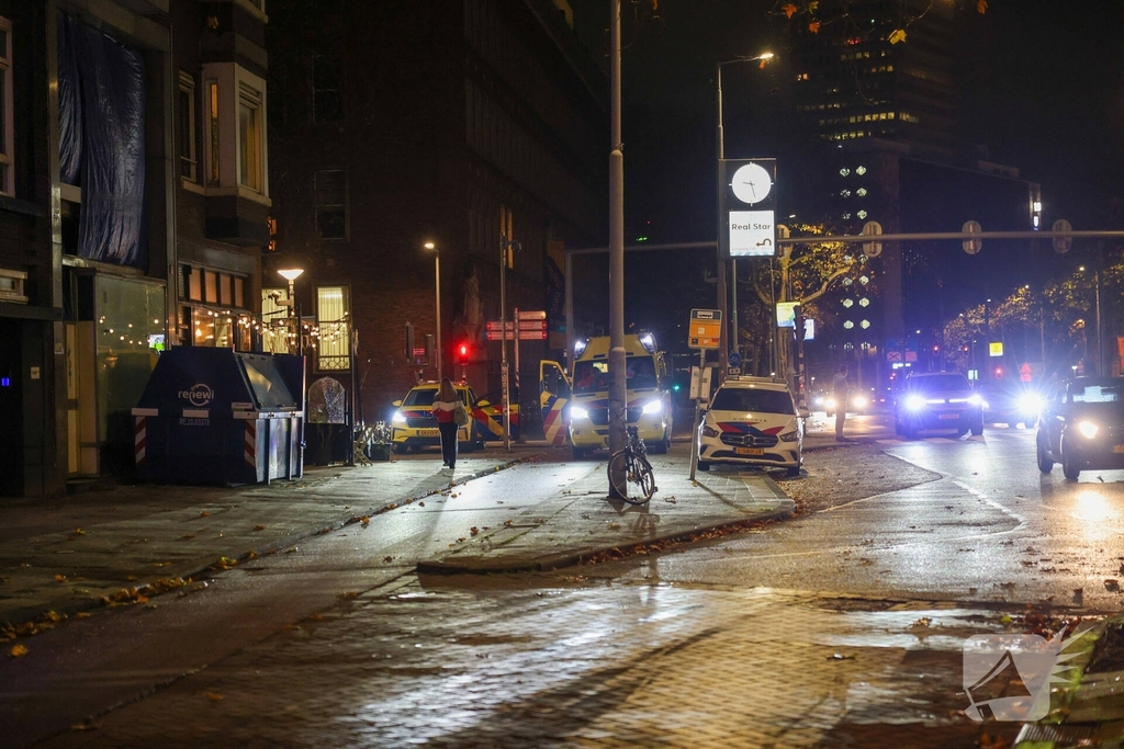 Schutter richt op mensen en slaat op de vlucht na conflict