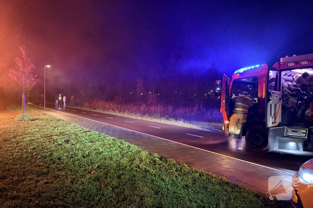 Uitslaande brand verwoest bijgebouw zonder gewonden