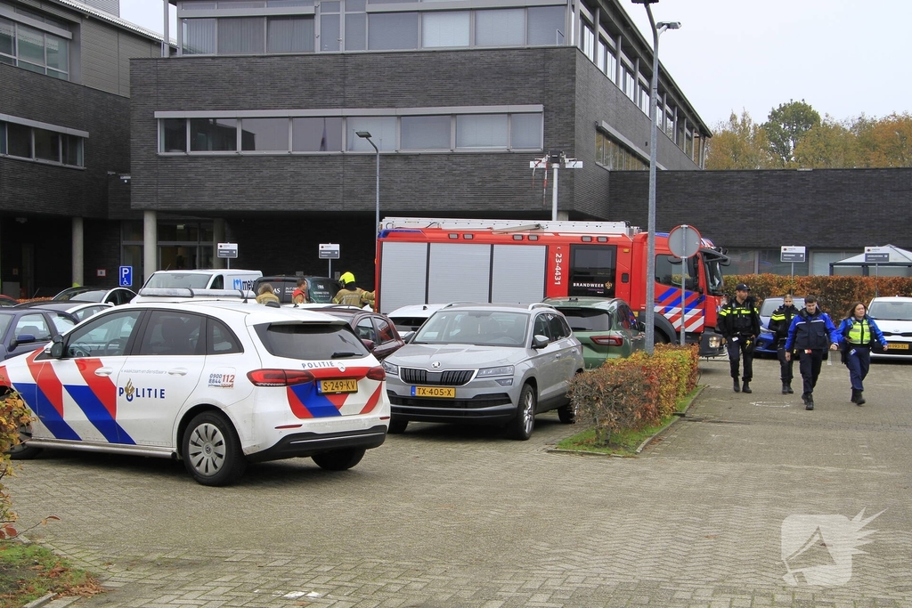 Brandalarm af bij laswerkzaamheden