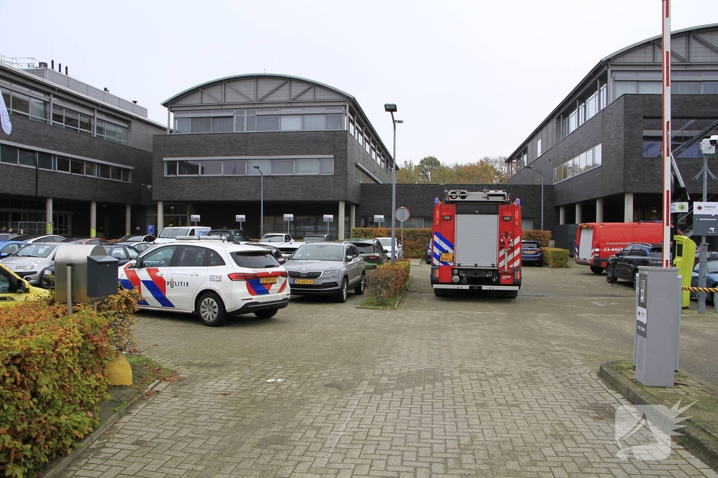Brandalarm af bij laswerkzaamheden