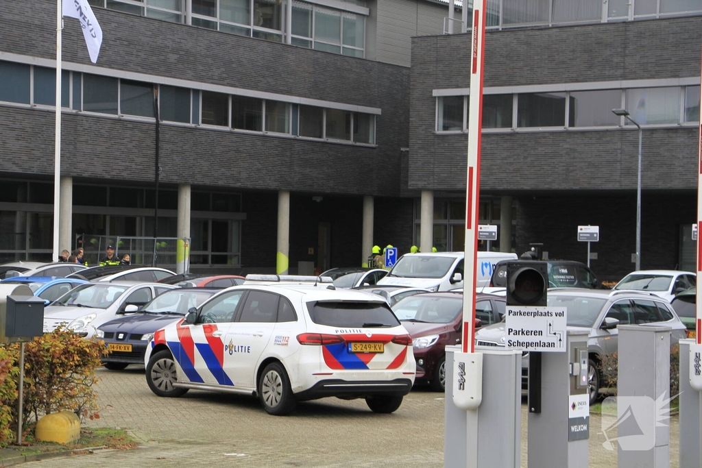 Brandalarm af bij laswerkzaamheden