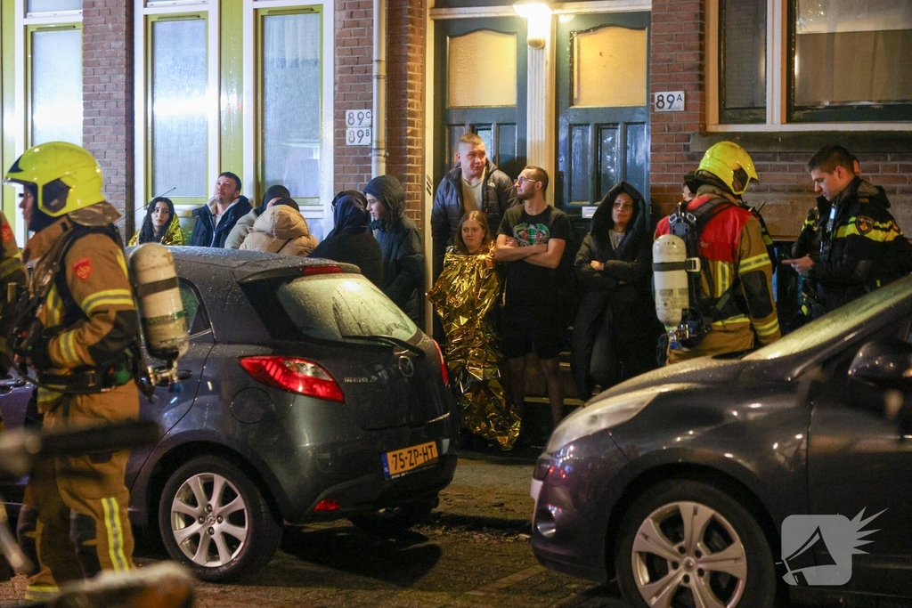 Woningbrand veroorzaakt ontruiming van bewoners