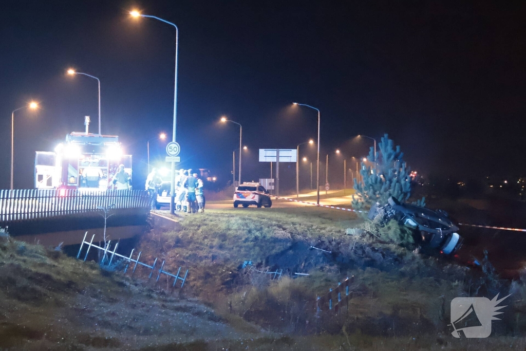 Bestuurder overlijdt na ongeval