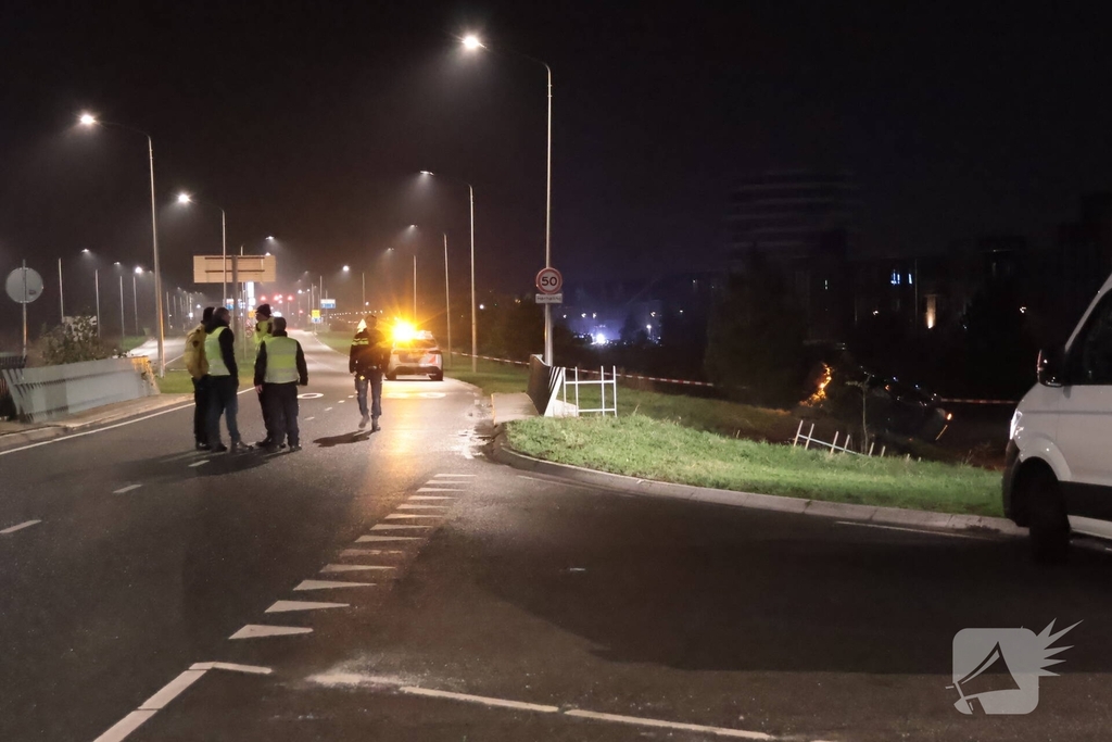 Bestuurder overlijdt na ongeval