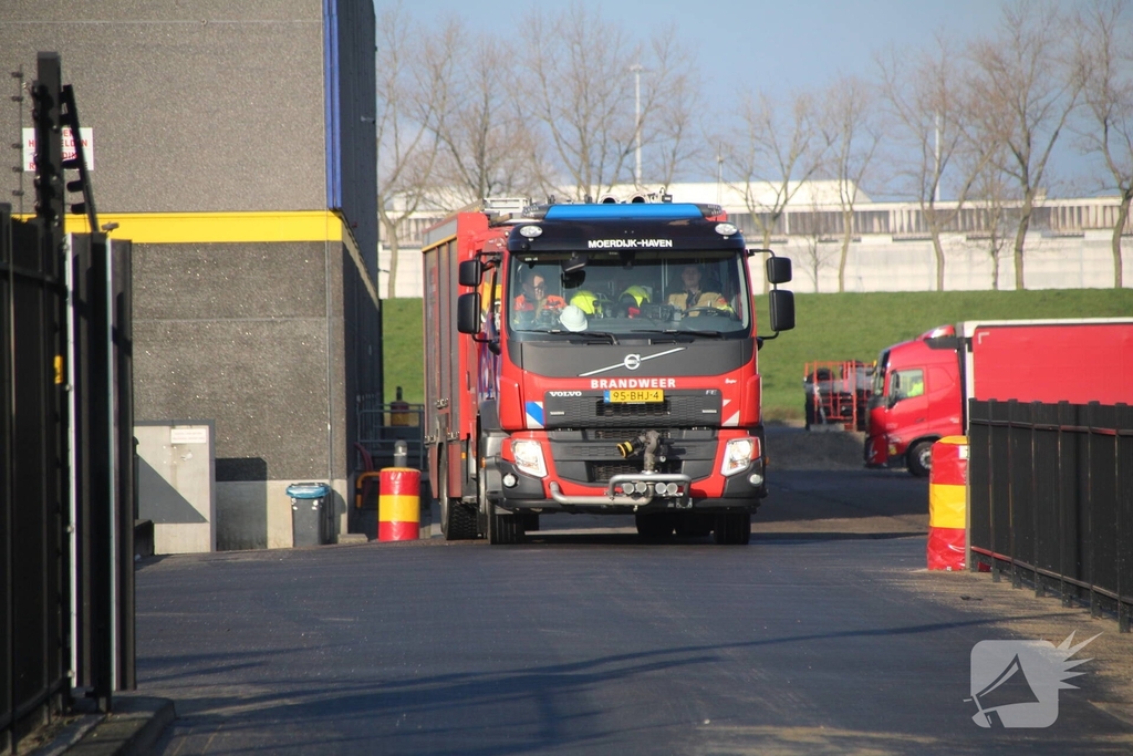 Brand snel onder controle op industrieterrein