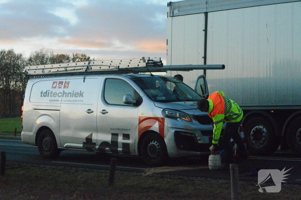 Drie voertuigen betrokken bij ongeval