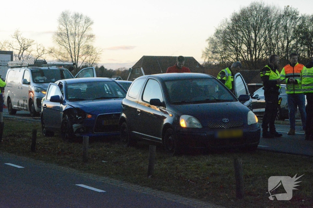 Drie voertuigen betrokken bij ongeval