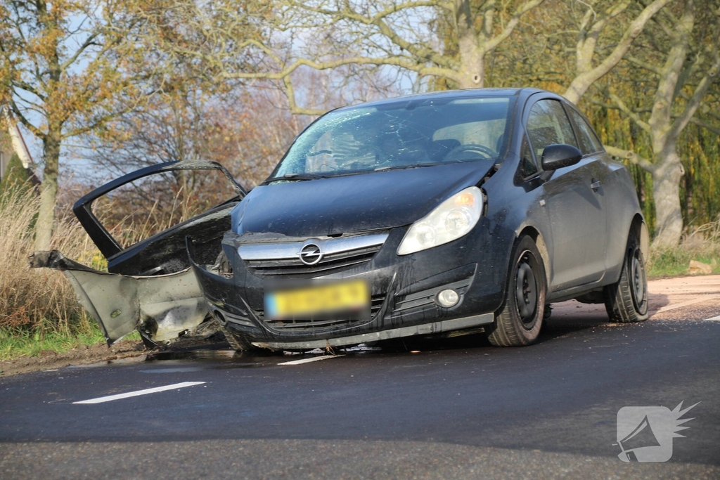 Flinke schade bij ongeval met auto